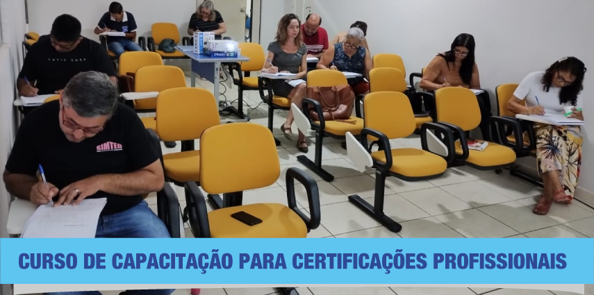 O AQUIDAUANA PREV REALIZOU CURSO DE CAPACITAÇÃO PARA CERTIFICAÇÕES PROFISSIONAIS